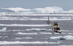 Ross Sea Helicopter flight