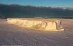 Fast ice edge, McMurdo Sound, Antarctica