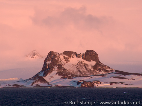 Evening light, South Shetland Islands