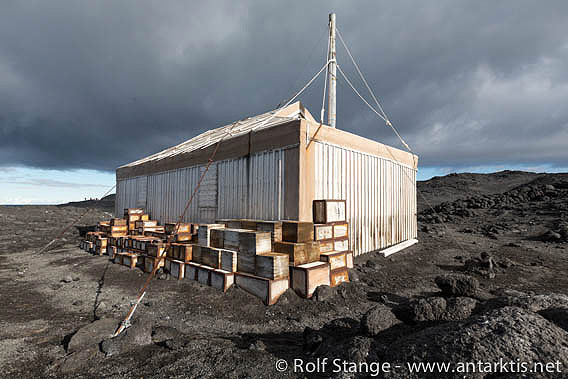 Shackletons Hütte am Kap Royds