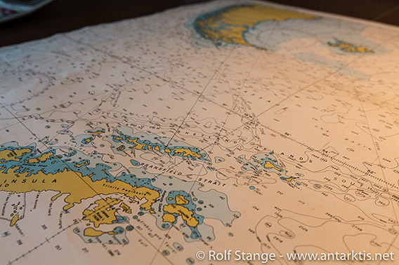 Seekarte Drake-Passage