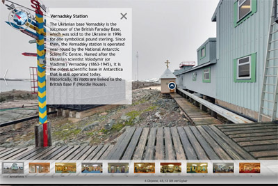 Vernadsky Station virtuelle Tour